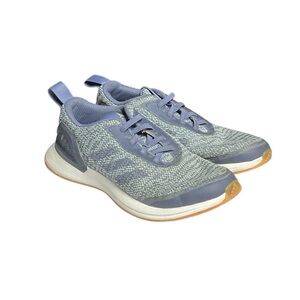 Adidas Rapidarun X Knit Slip-On Running Sneakers Gray Blue 2.5